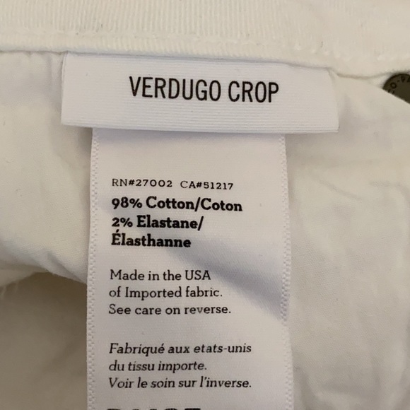 !!SOLD!! Paige Verdugo Crop jeans - Picture 3 of 4